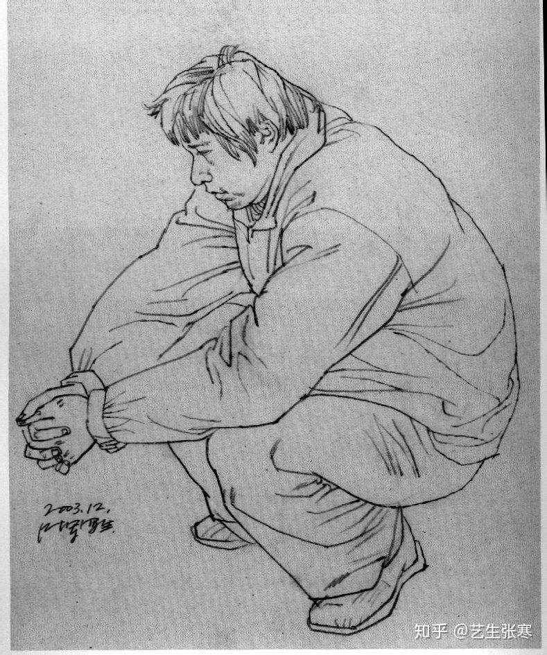 叶军的速写好的地方和不好的地方