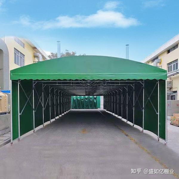佛山伸缩雨棚推拉雨蓬 - 知乎