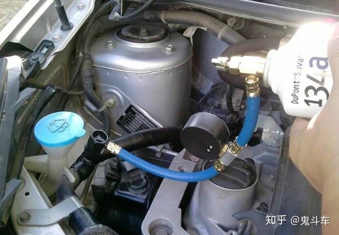 汽车空调干燥罐安装图图片