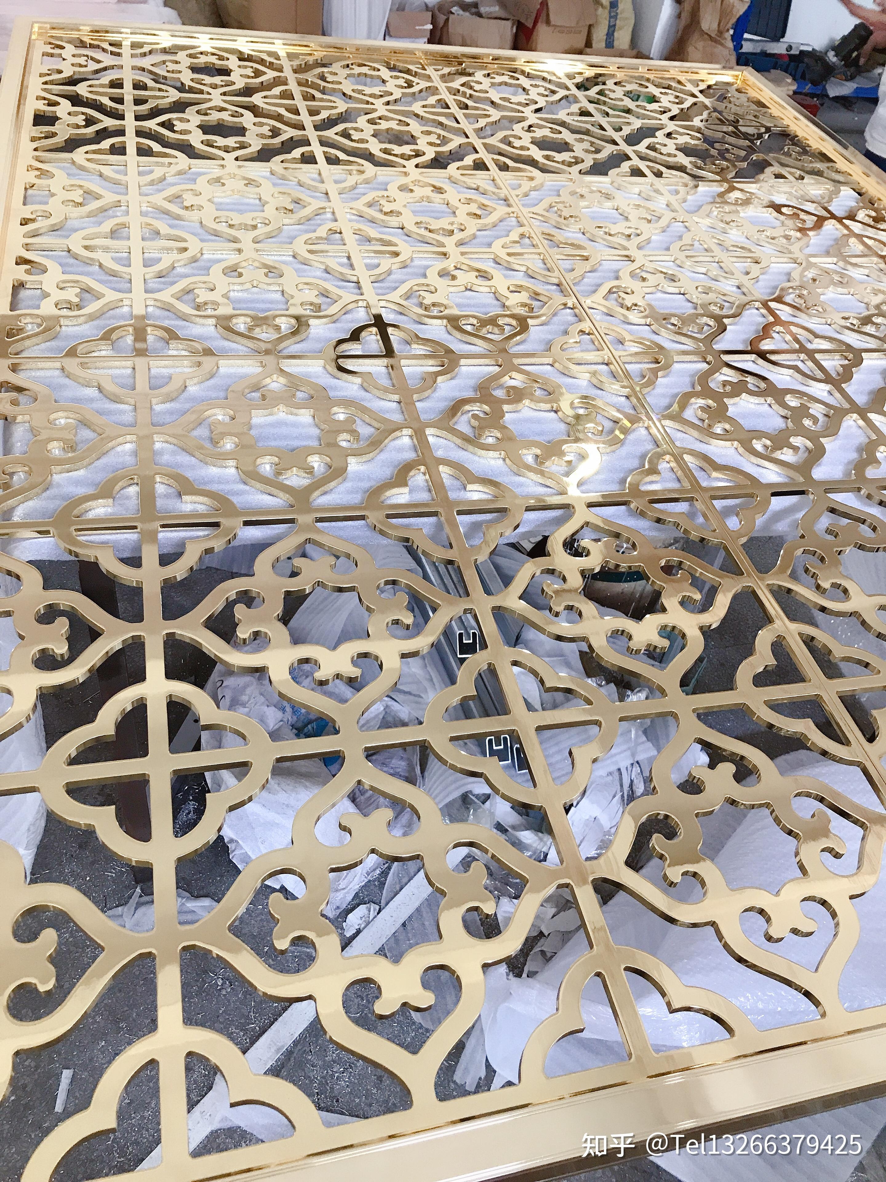 铜板镂空屏风铜艺屏风新视觉