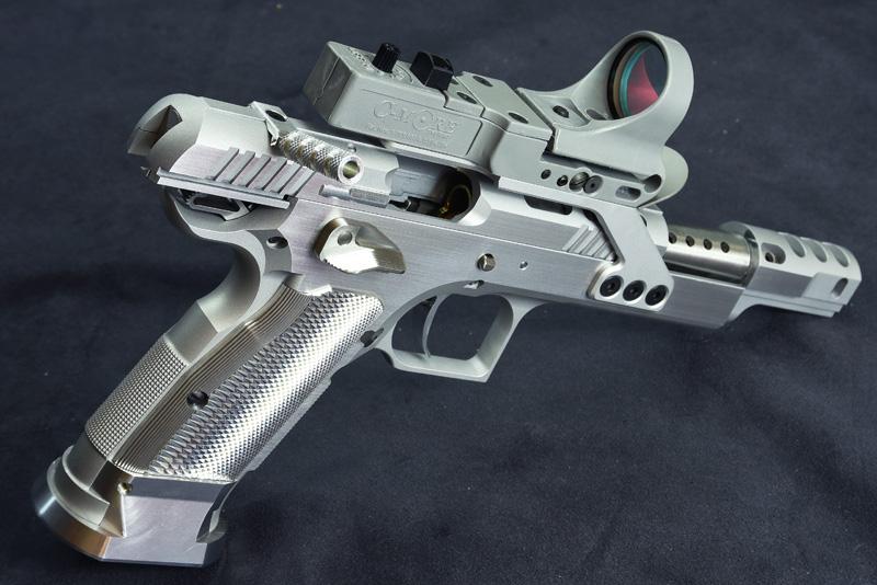 台湾airsoft玩家射击玩具秀cptanfogliocustom纯手工打造1911