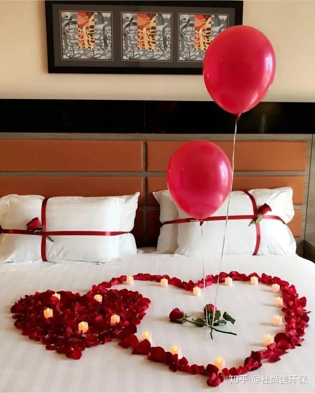 七夕来临,创意客房布置准备起来