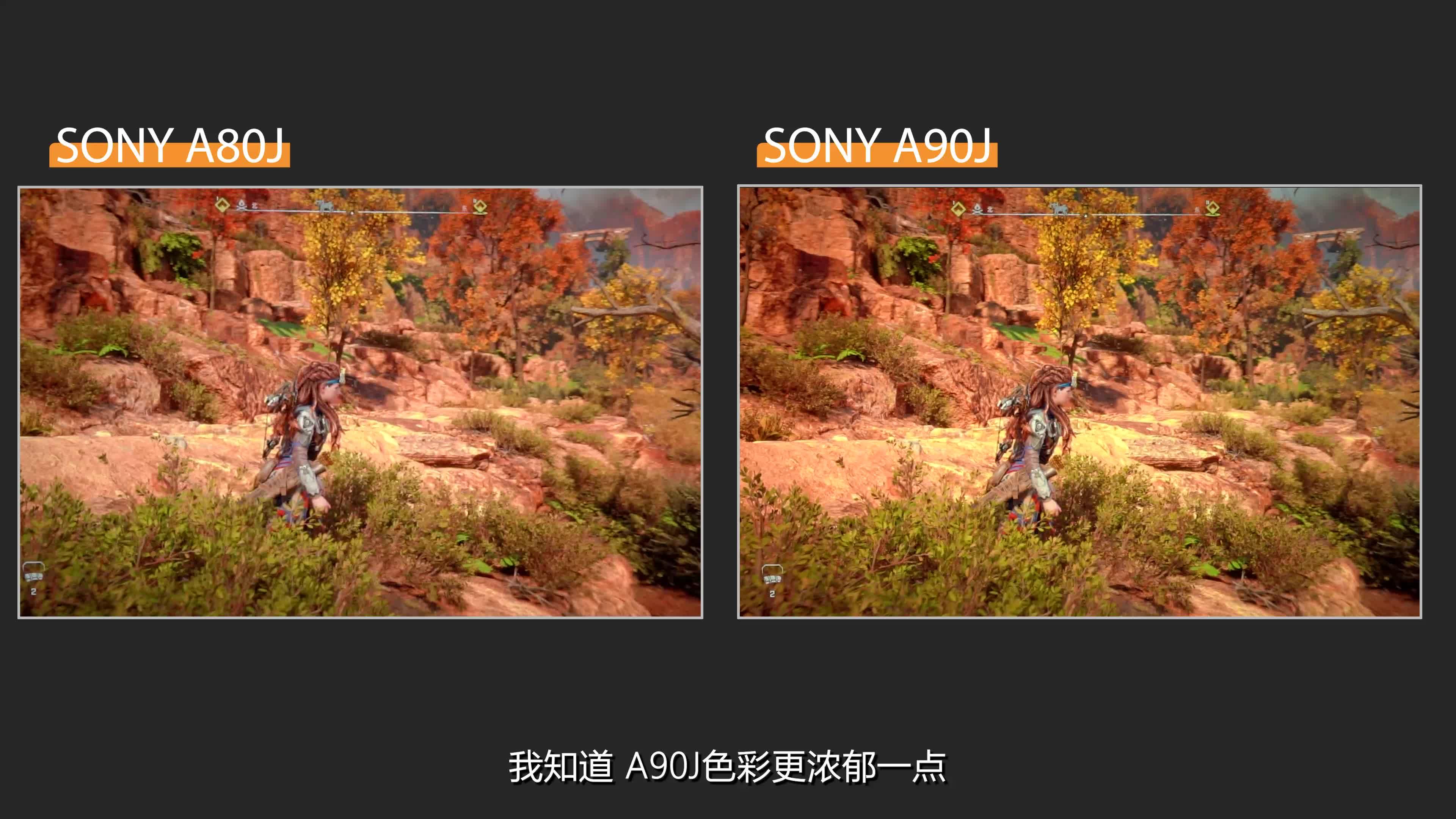 「KEN大评测」SONY A80J、A90J对比评测（简要），A80J具有索尼A90J 90%性能？ - 知乎