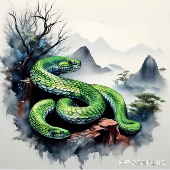 《山海经》中龙文化起源——蝮虫