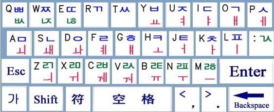 韩语输入法韩语键盘及打字技巧
