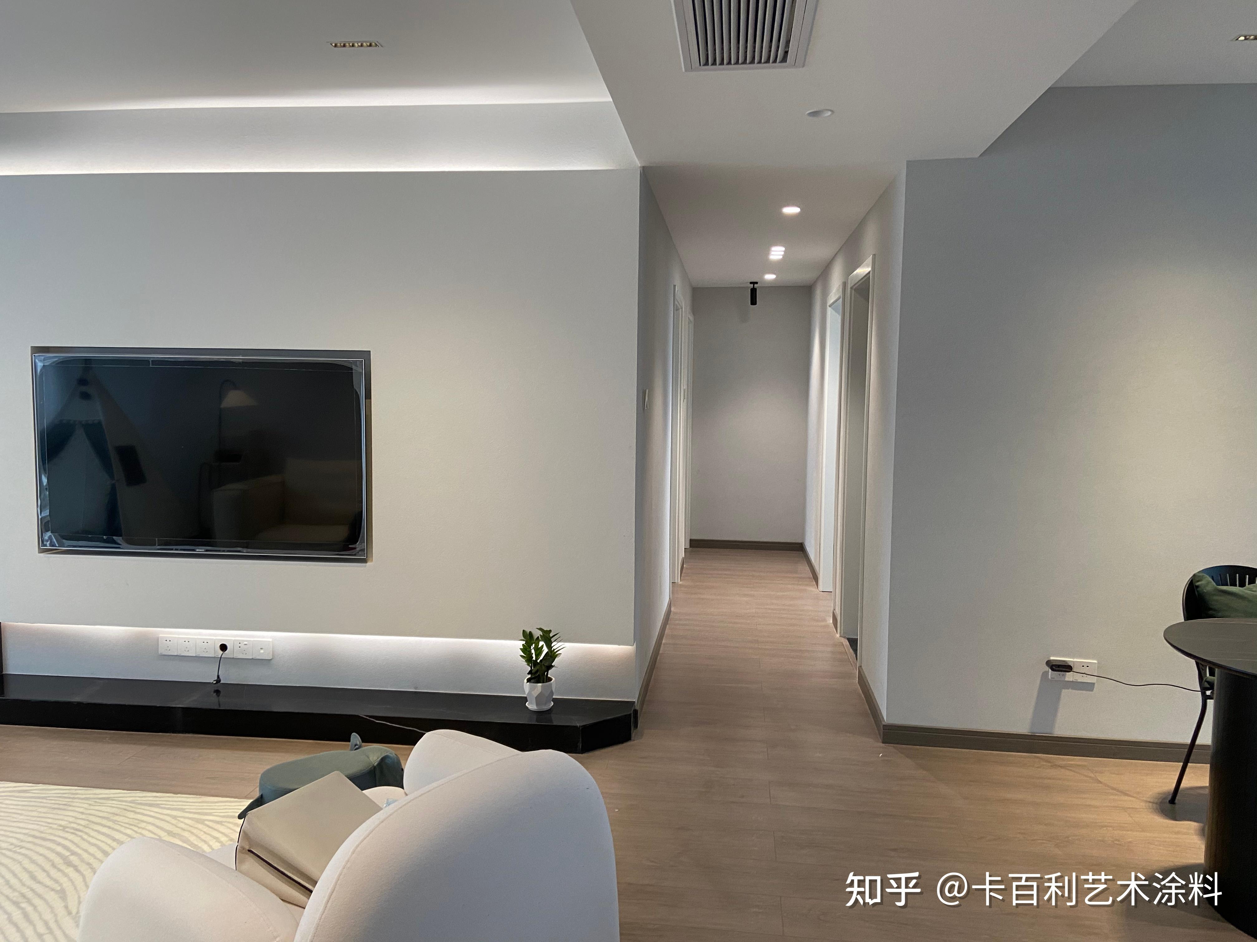 现代极简装修全屋做十大雅晶石艺术涂料品牌,赛过乳胶漆! - 知乎