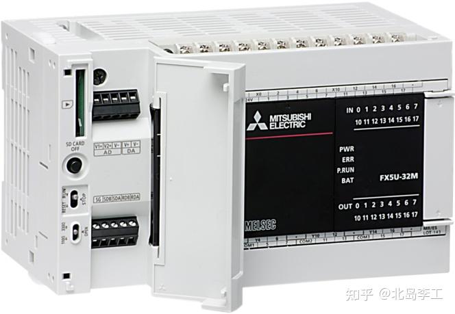 三菱fx5u系列plc大講堂1cpu模塊