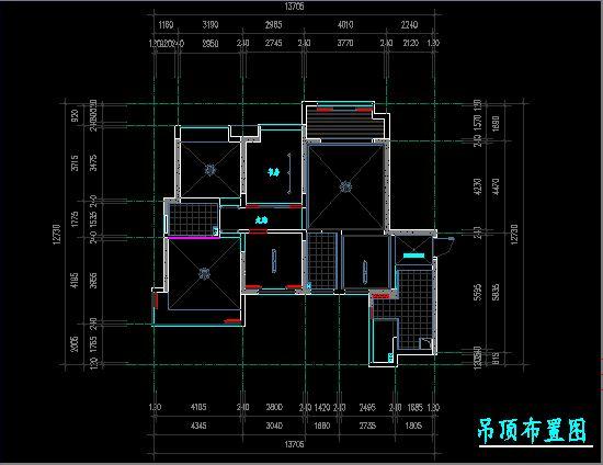 地面鋪貼圖:因為房屋原始結構的問題,這個戶型牆體改造比較多!