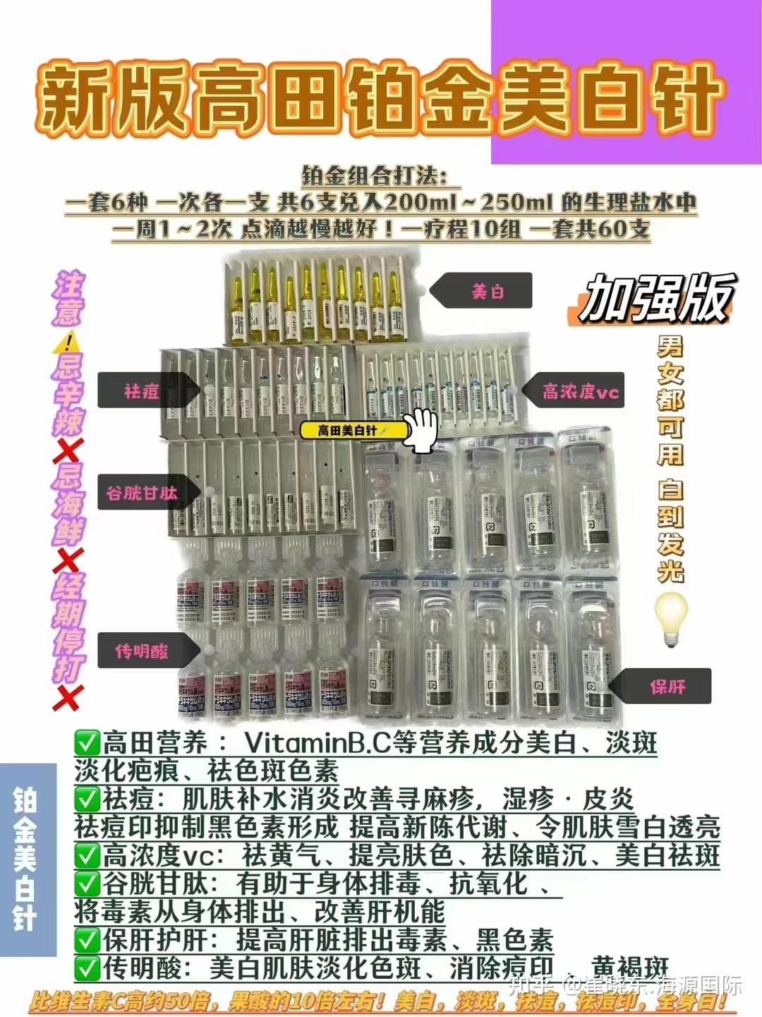 新版铂金美白
