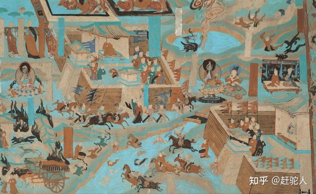 论敦煌壁画的色彩构成 - 知乎