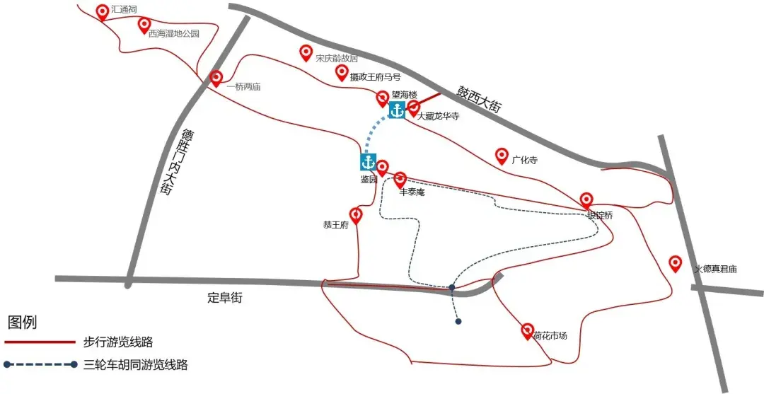 最新什刹海地区规划图片