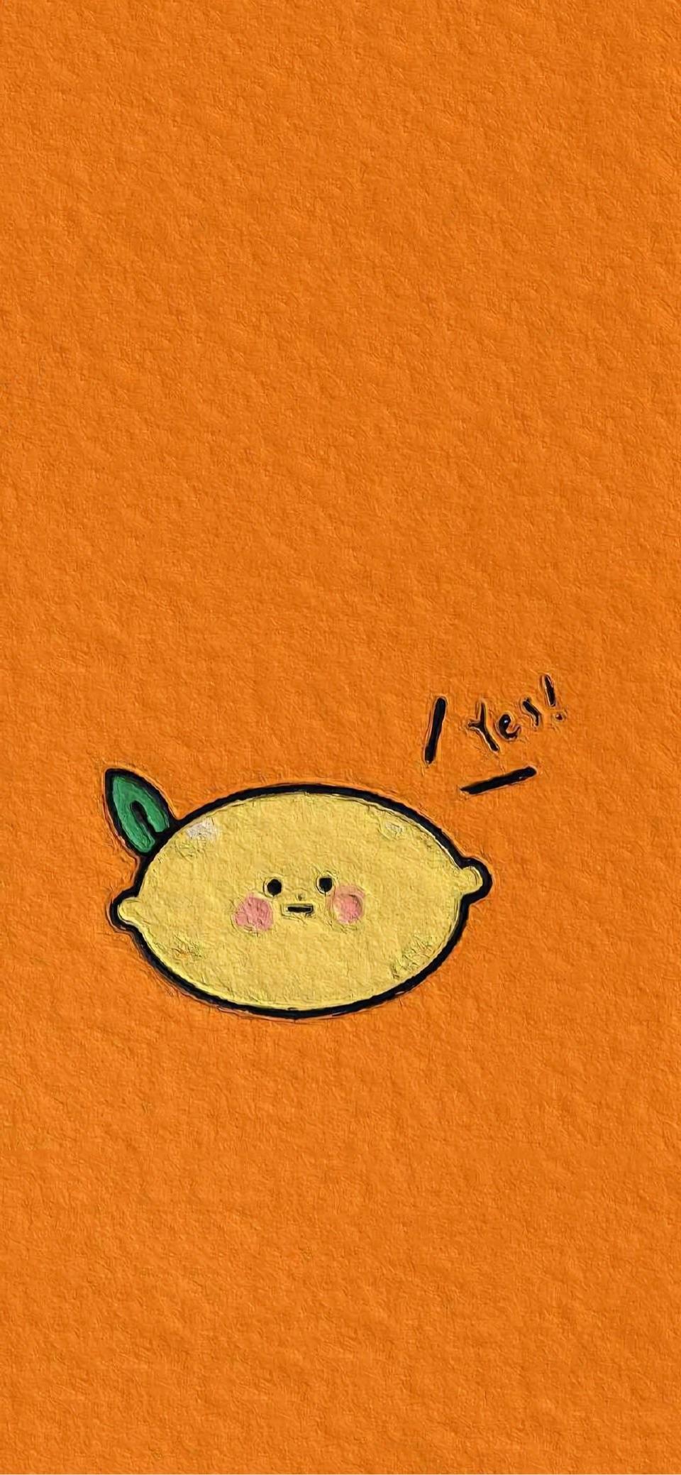 有哪些好看到爆的橙色系壁纸