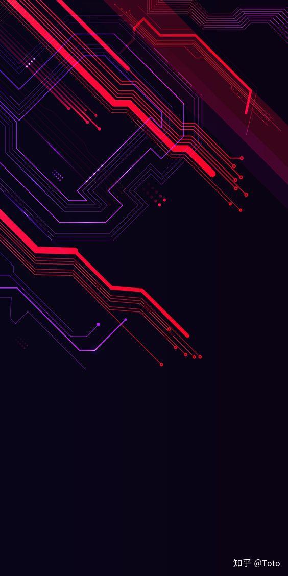 科技感十足的壁纸下