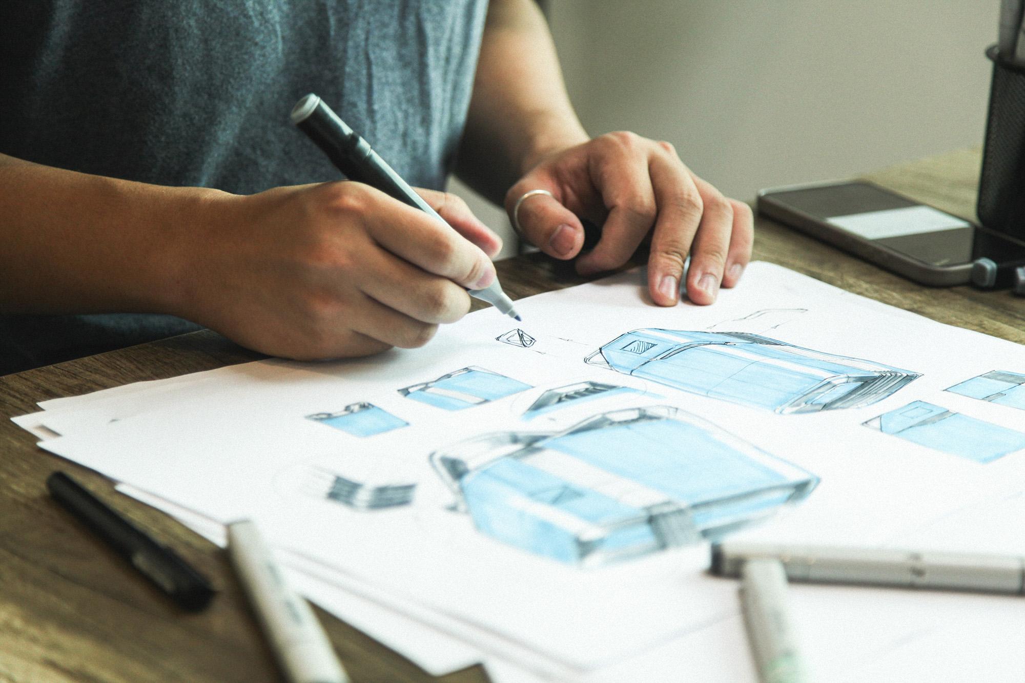 打工心态的设计师只能算画图的