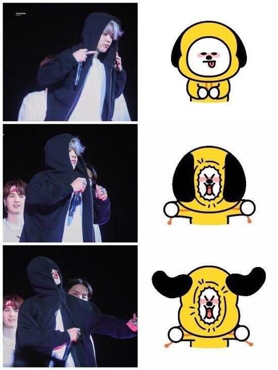 bt21里的每个人物对应bts里的哪个成员最好有图哇