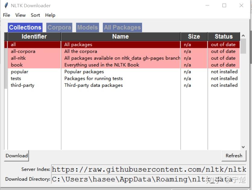  python nltk 