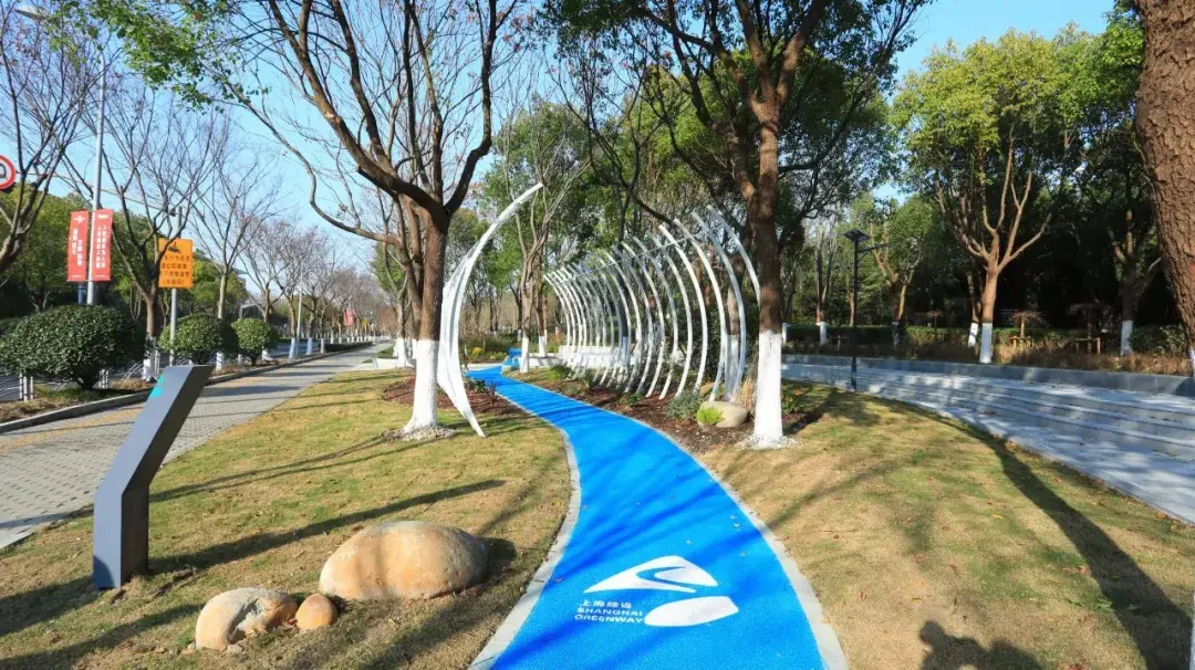 新虹街道环社区绿道