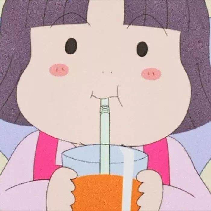 有没有傻雕中透一点可爱的动漫女生头像