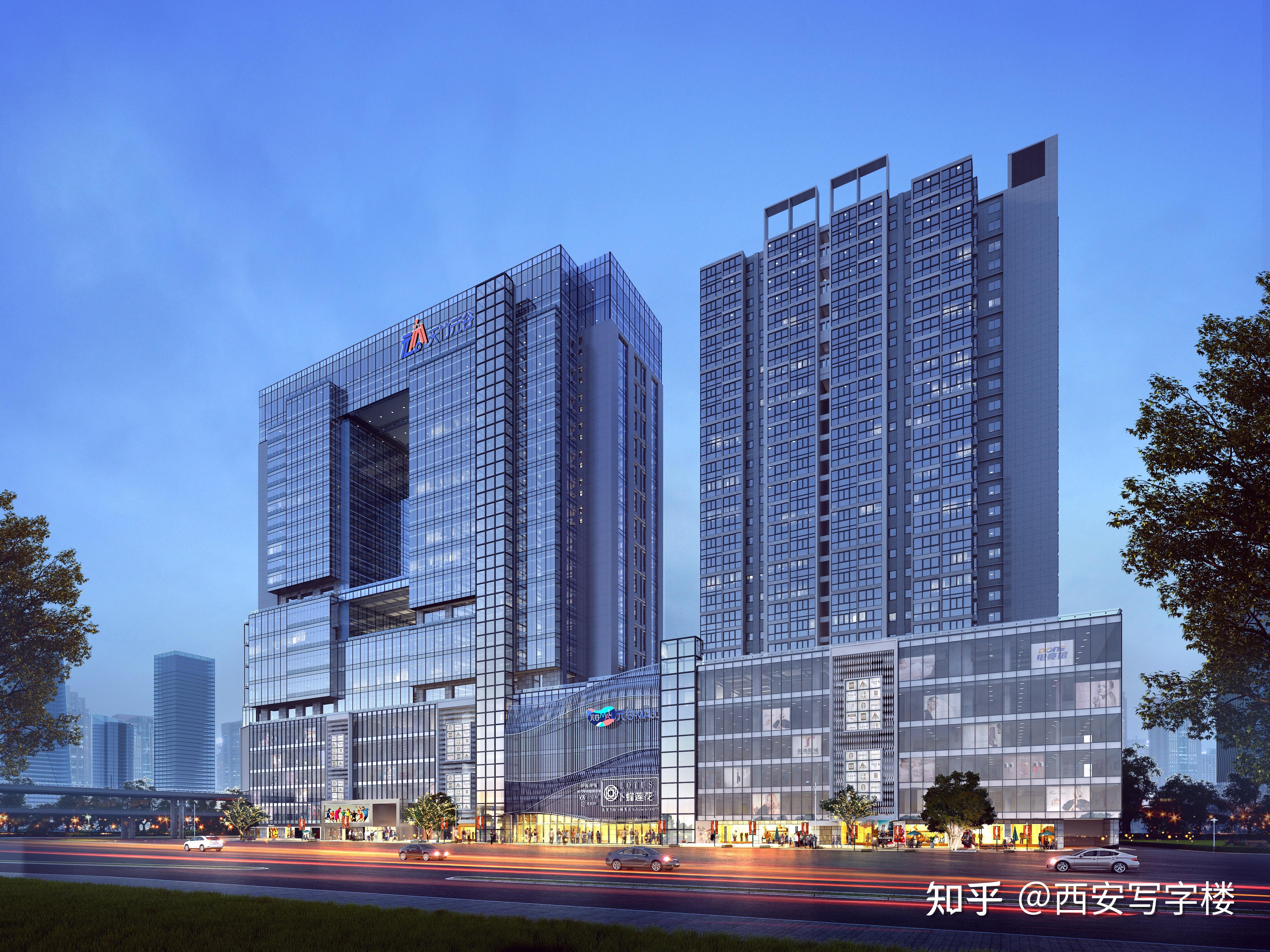 西安莲湖区(地铁口):有哪些5a企业办公写字楼?