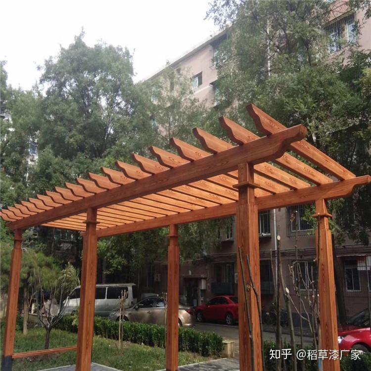 镀锌管上木纹漆怎么刷?钢结构木纹漆施工教学 - 知乎