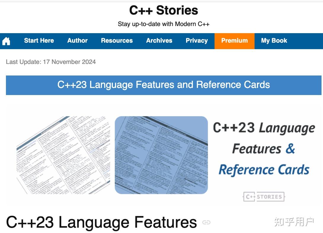 C++11,C++20,C++23陆续增加了许多新特性,有没有一个系统性的教程讲解这些新增的内容? - 知乎