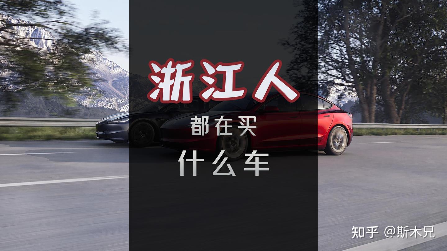 第8期:浙江人都在买什么车?