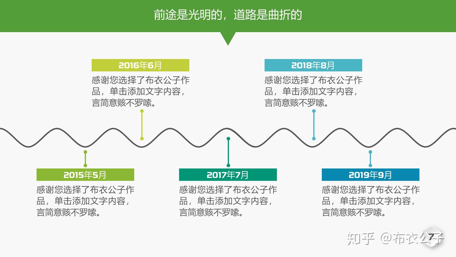 既要有创意,又要简单的Timeline图表如何设计-布衣公子 - 知乎