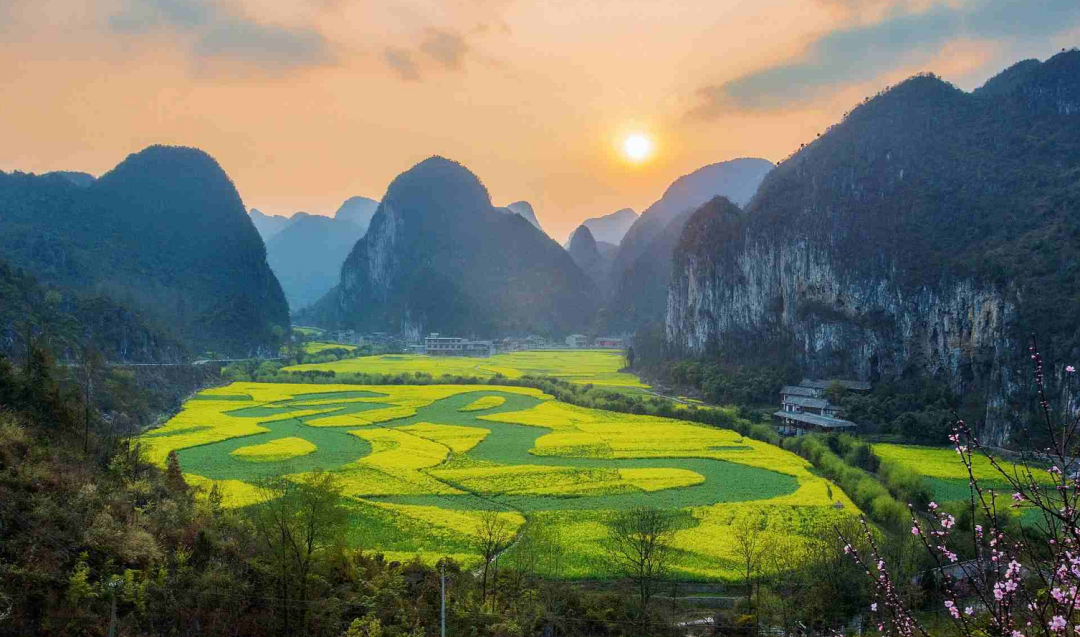 贵州四季如春的宜林山国让人大饱眼福又大饱口福