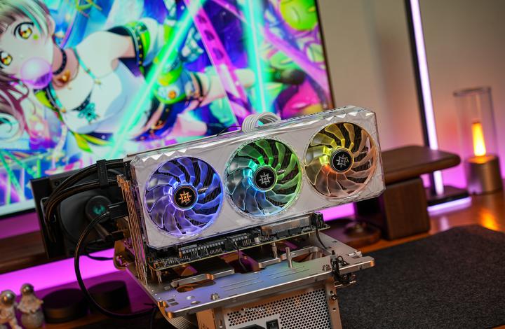 2k高刷的清凉之选影驰geforcertx4070星曜oc12gb显卡开箱测试