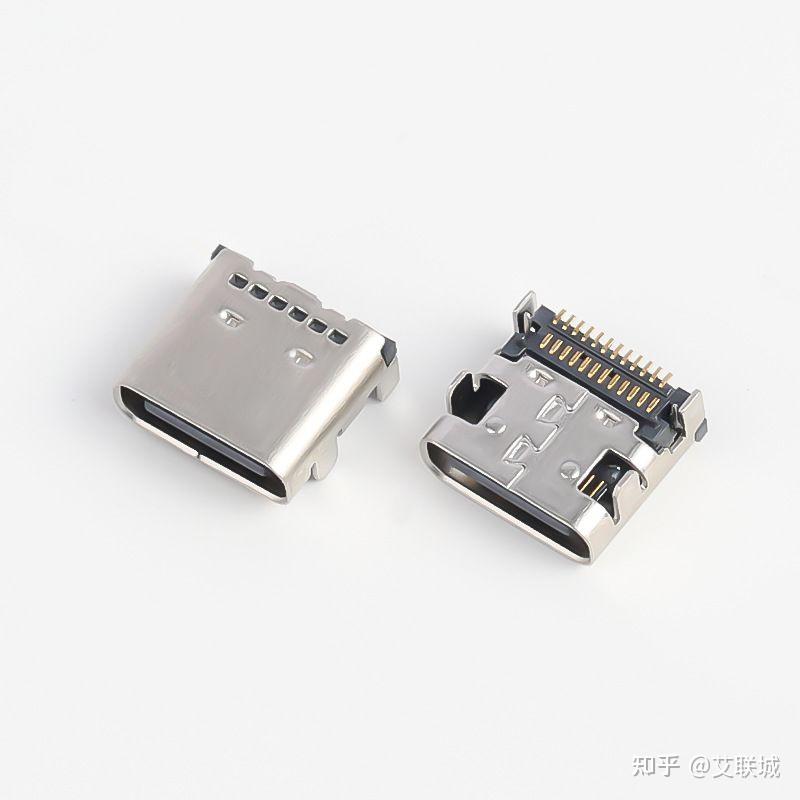 SMT贴片 24PIN双排Typec母座 - 知乎