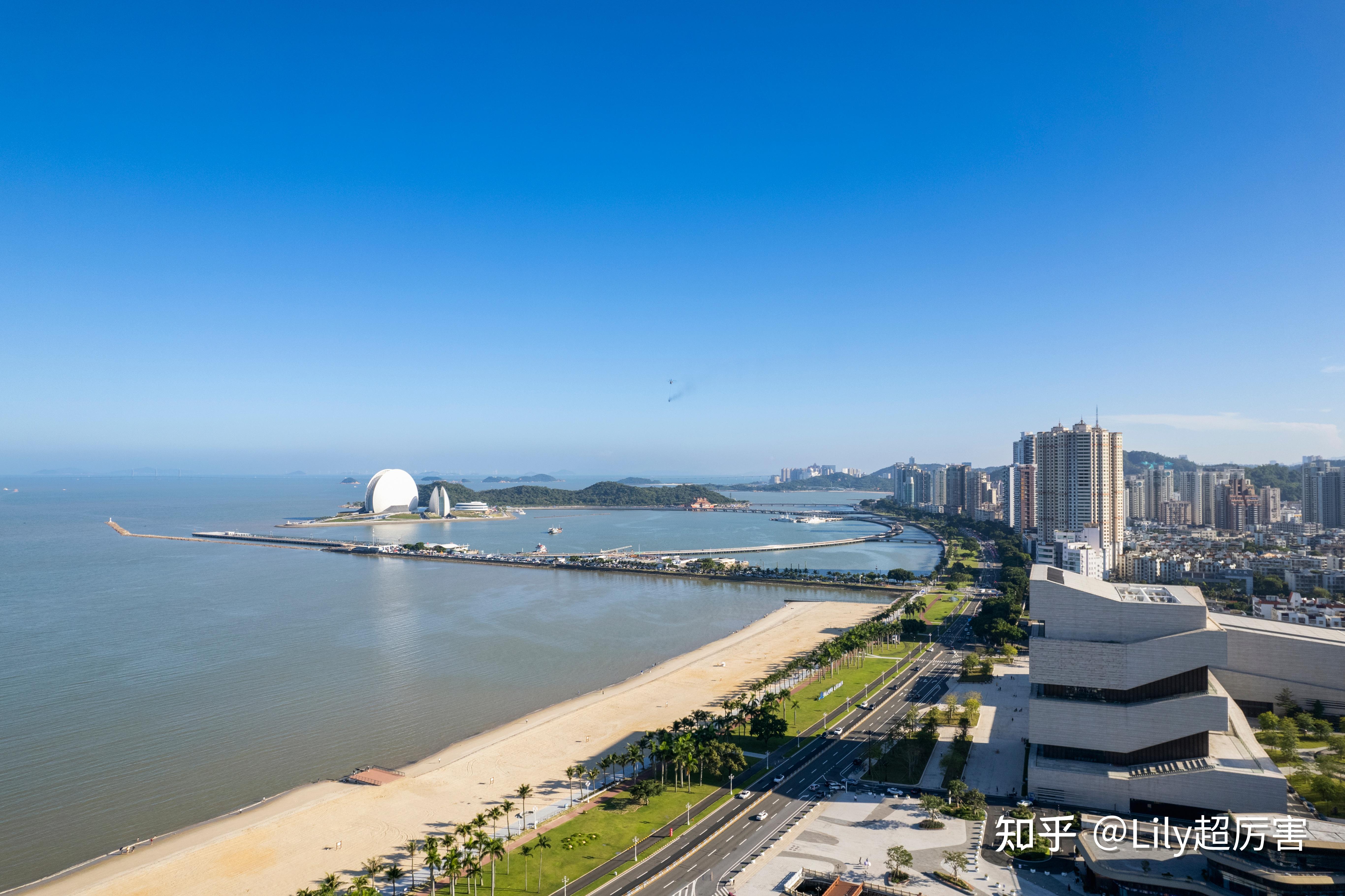 2022年珠海情侣路上的新沙滩,海天公园修复段沙滩正式对外开放!