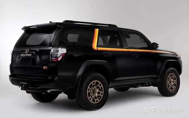 2023豐田4runner40歲增加限量版與rad條紋