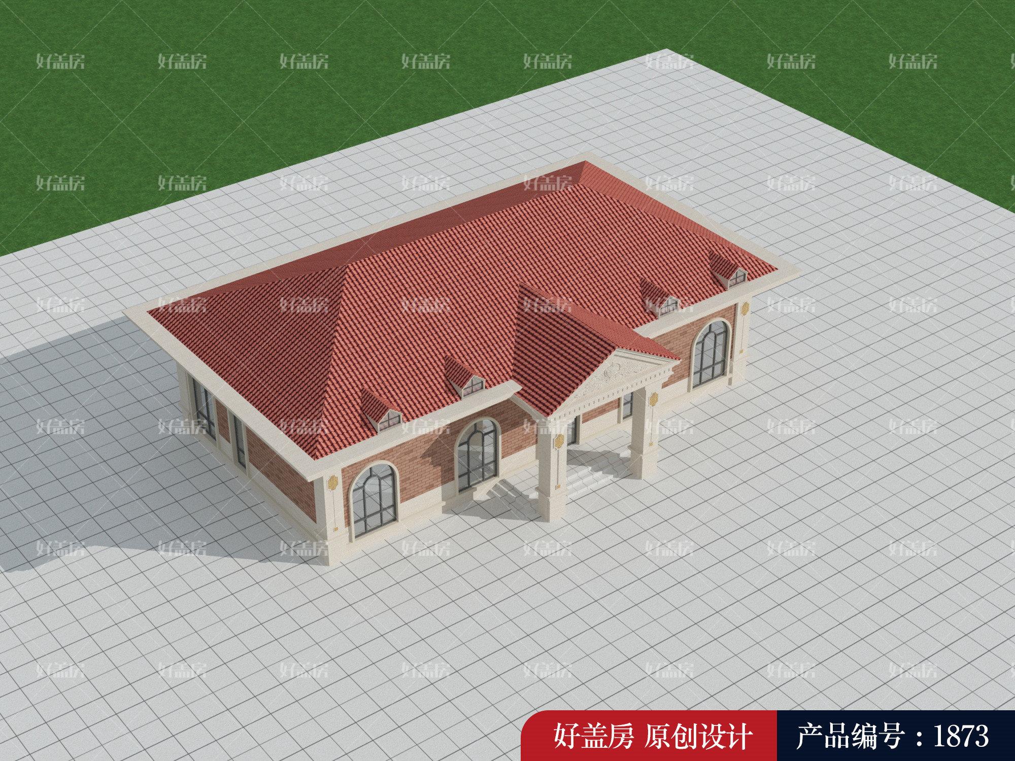 农村一层自建房设计图大全 - 知乎