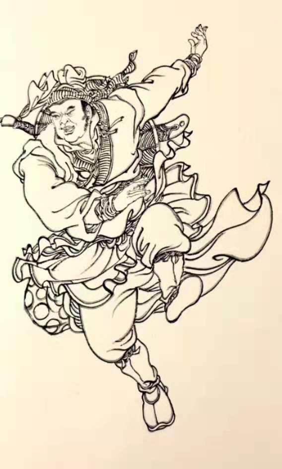 仝兆立笔下的水浒人物(图) - 知乎