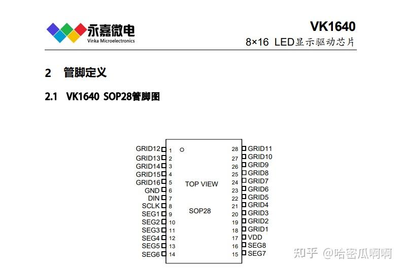 led-vk1640