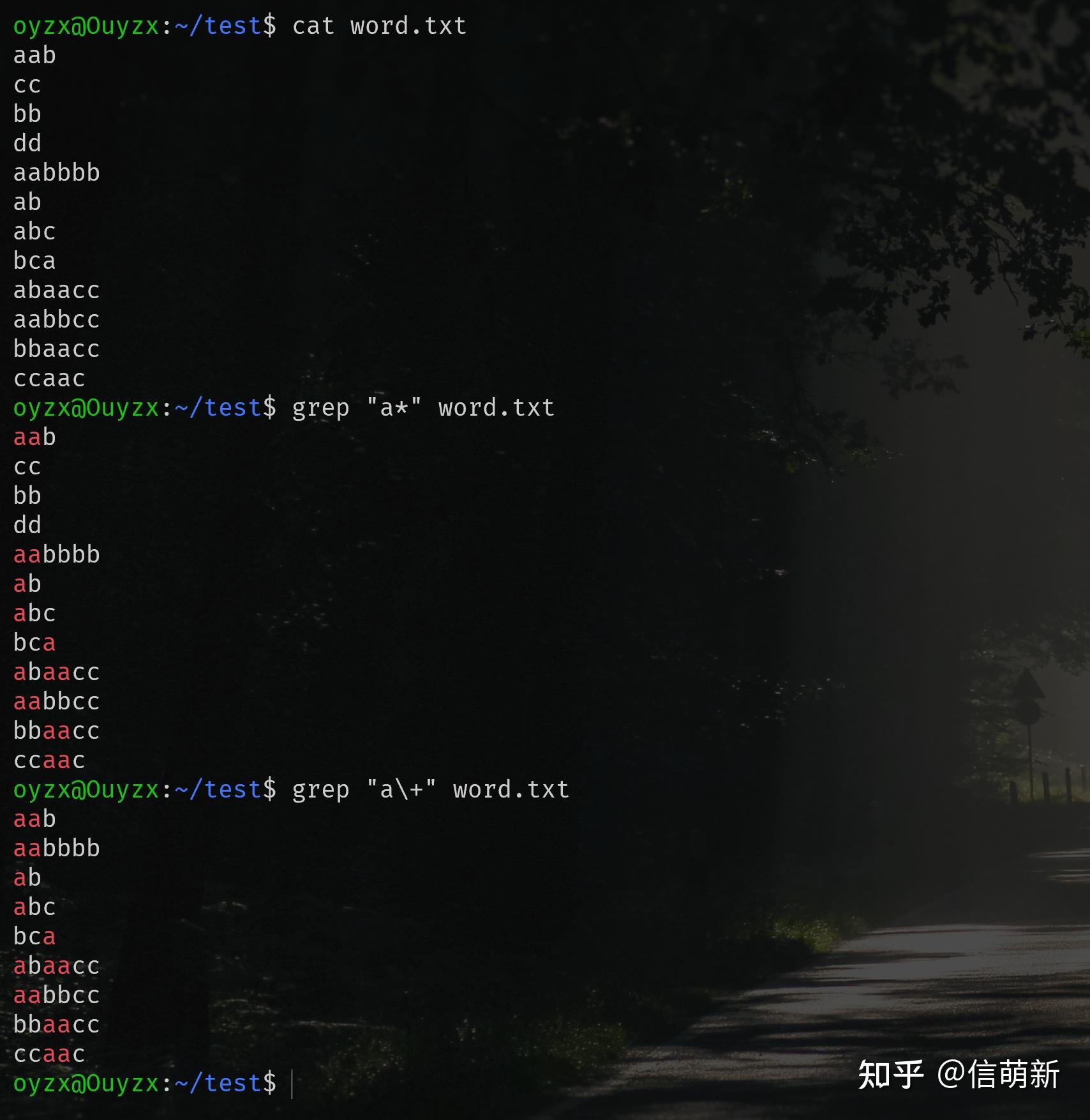 linux通配符和正则表达式
