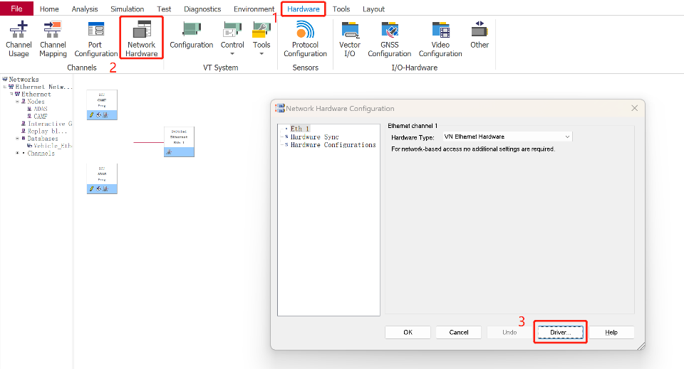 关于 Vector Hardware Manager 的使用 知乎