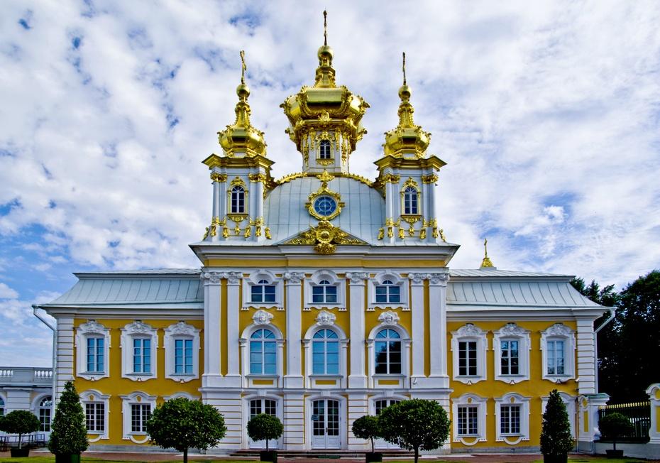 俄罗斯夏宫彼得大帝夏宫上宫殿内部游览100多幅图