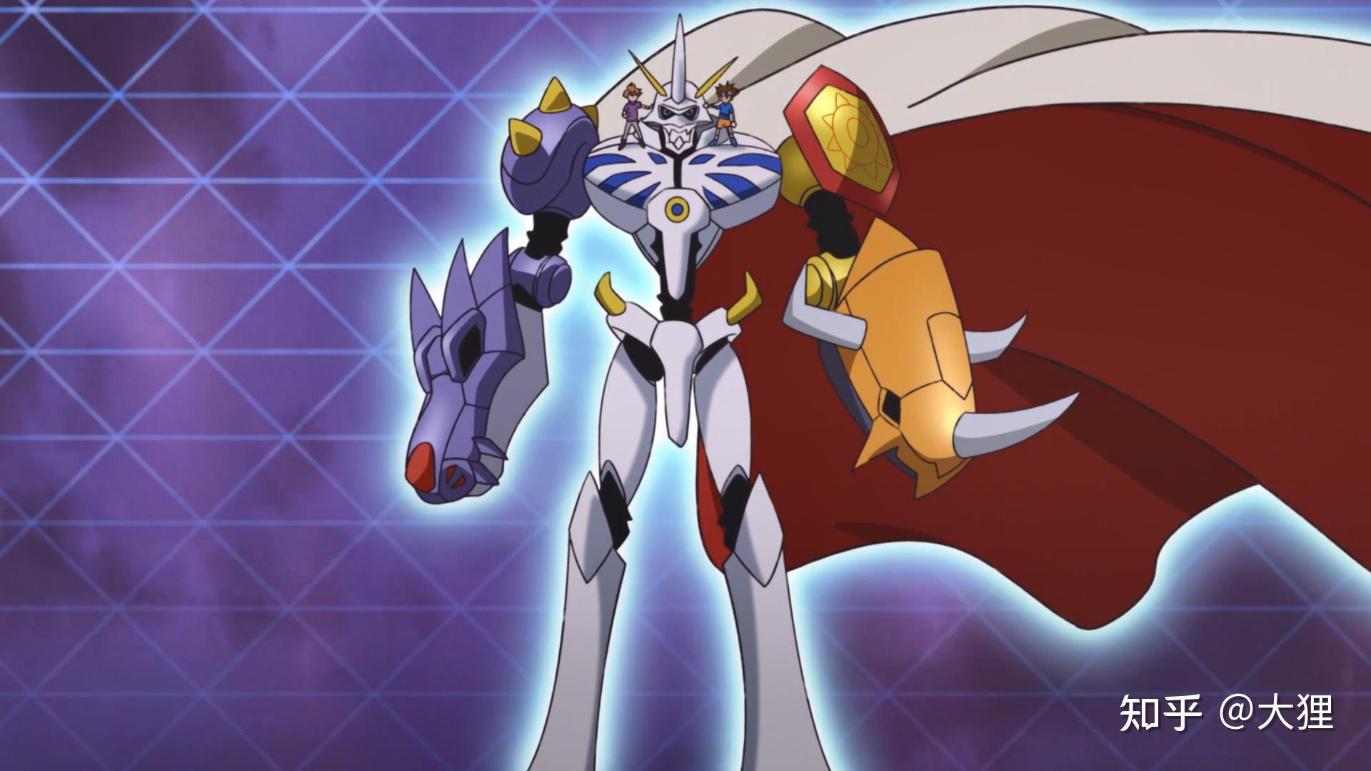 如何评价动画数码宝贝重制版的奥米加兽和旧版有何不同