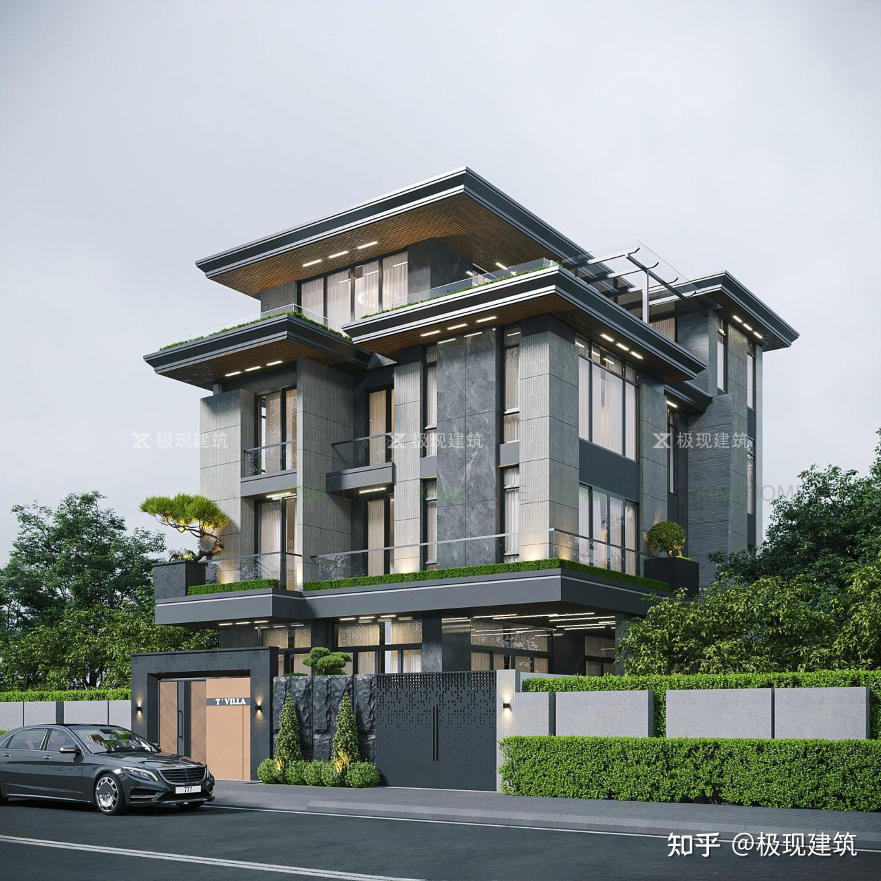 福建泉州丨四层现代风格自建别墅 - 知乎
