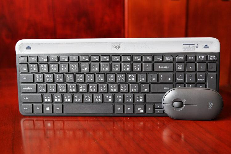 极简主义超薄套装罗技mk470无线键鼠体验