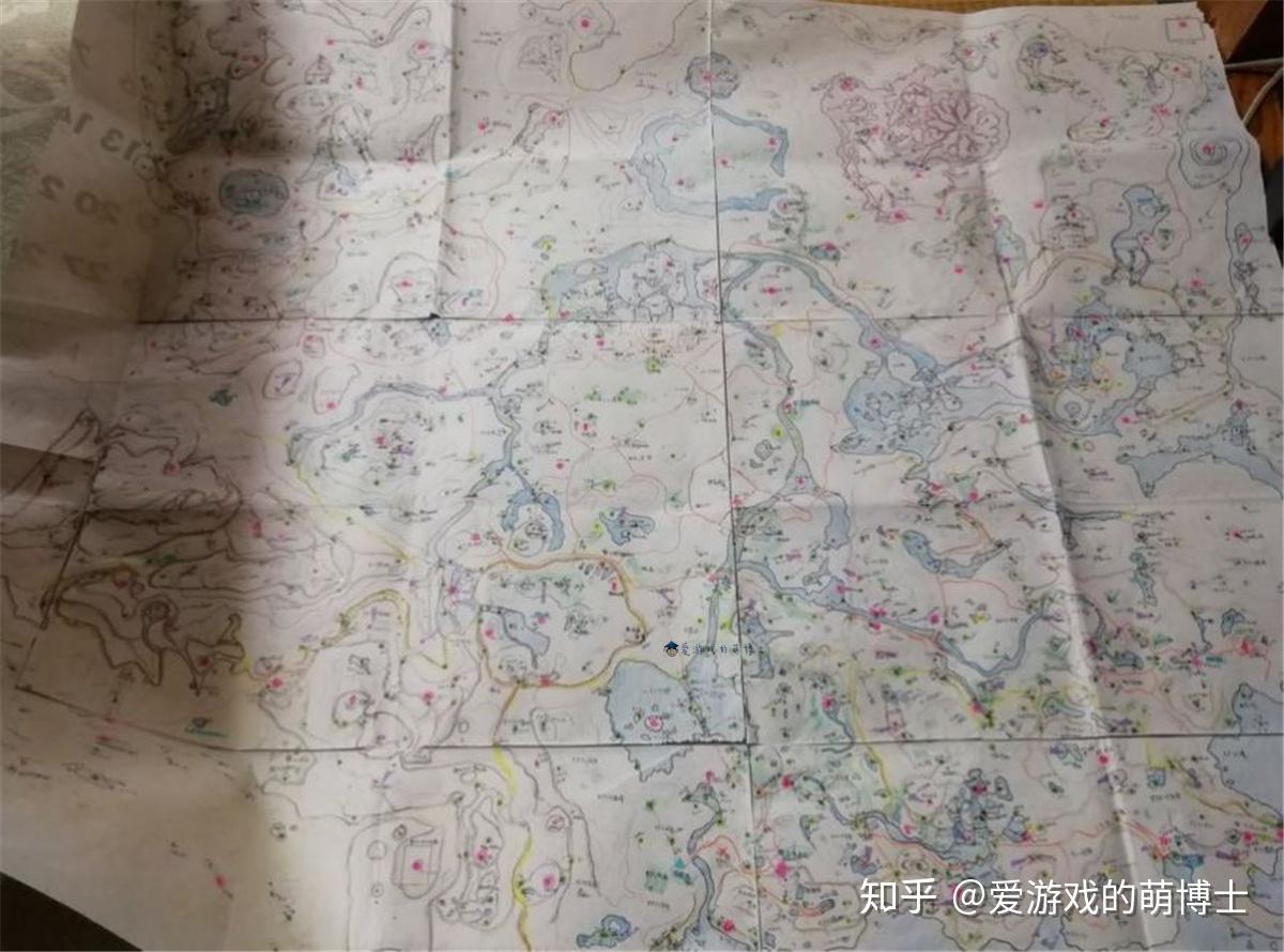 如果你认为都是以前的老玩家才会自己手绘老游戏的地图,那你就错了.