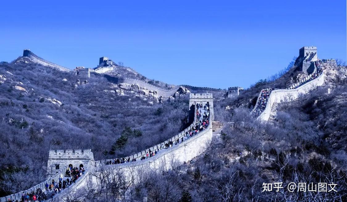长城今昔对比图