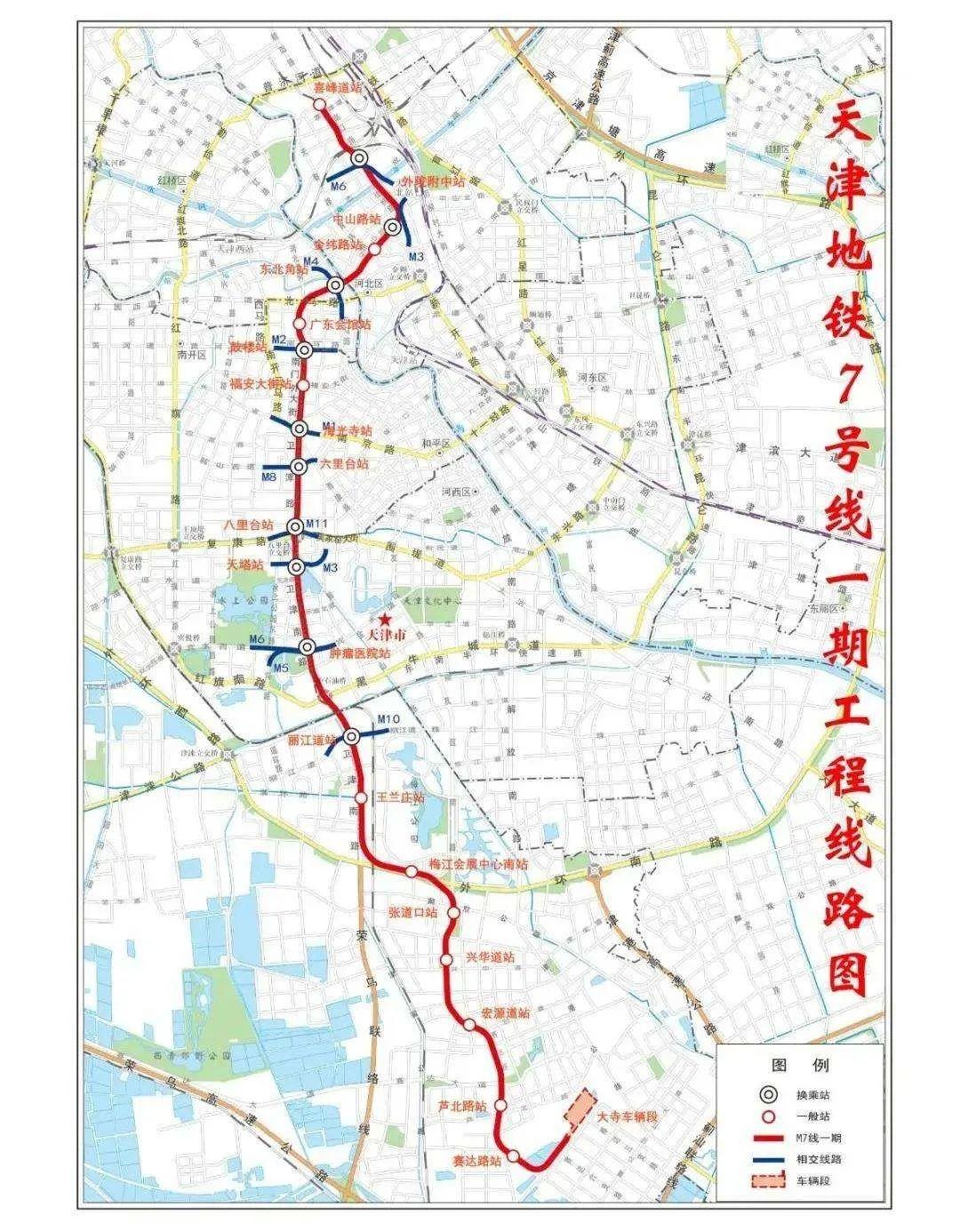 地鐵7號線一期工程這幾條線路的修建,勢必帶動中心商務區,北塘,海洋