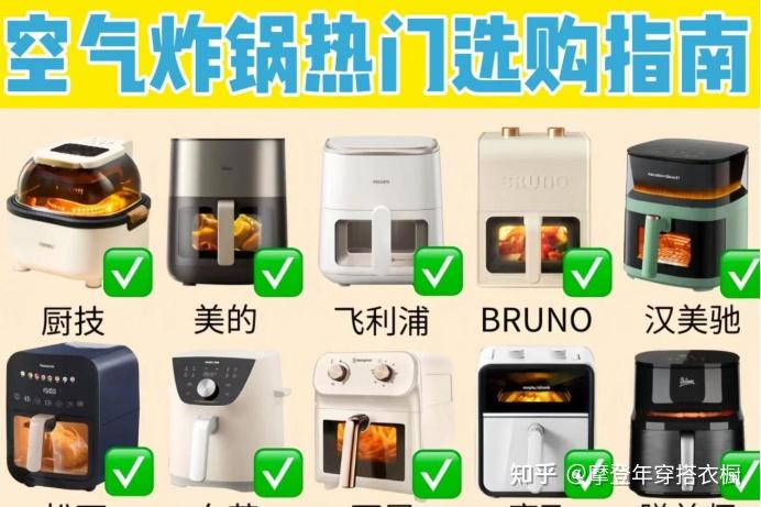 2026年618空气炸锅推荐、空气炸锅十大品牌哪个品牌好?空气炸锅前十名选购指南推荐!购前必看!