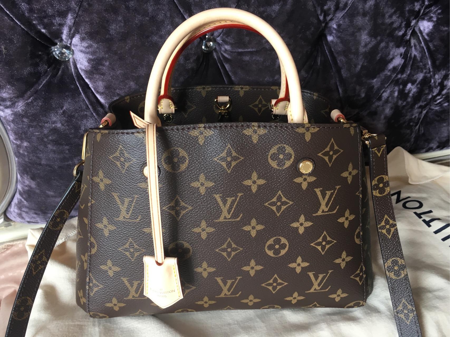 求鉴定lv蒙田包真假