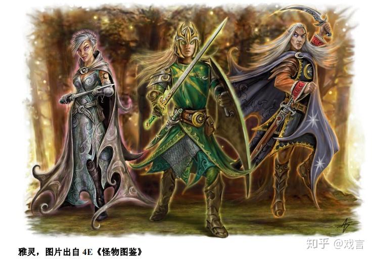 dnd龍與地下城4e版本怪物圖鑑急陣營劃分上