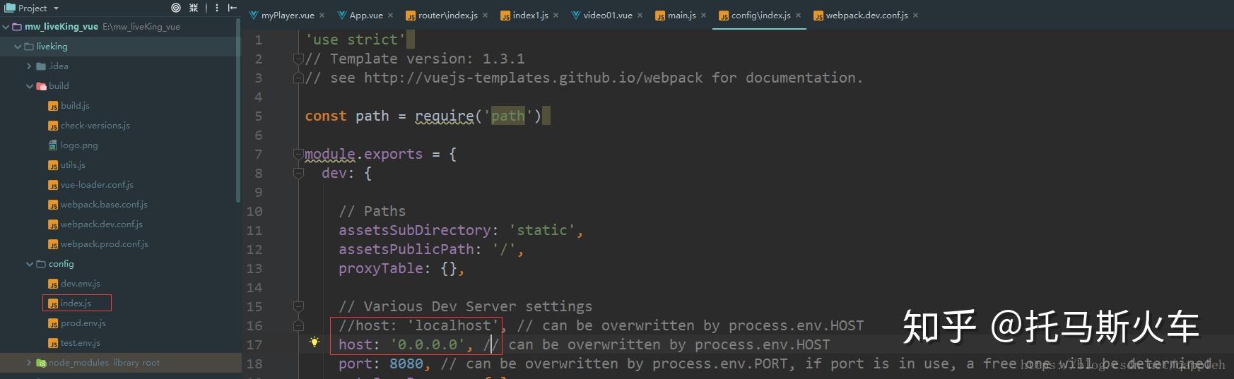  webpack localhost ip 