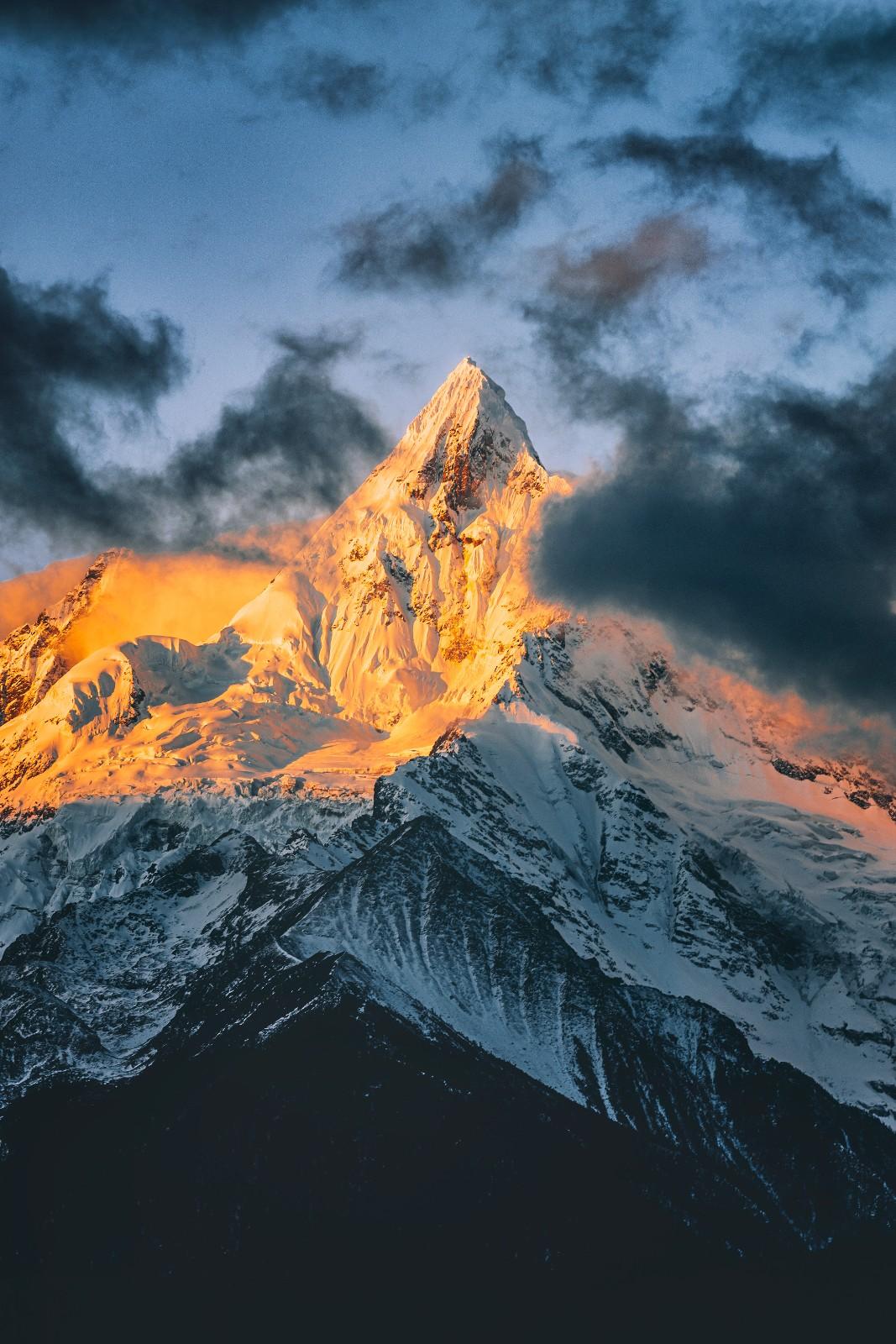 梅里雪山图片 观景点图片