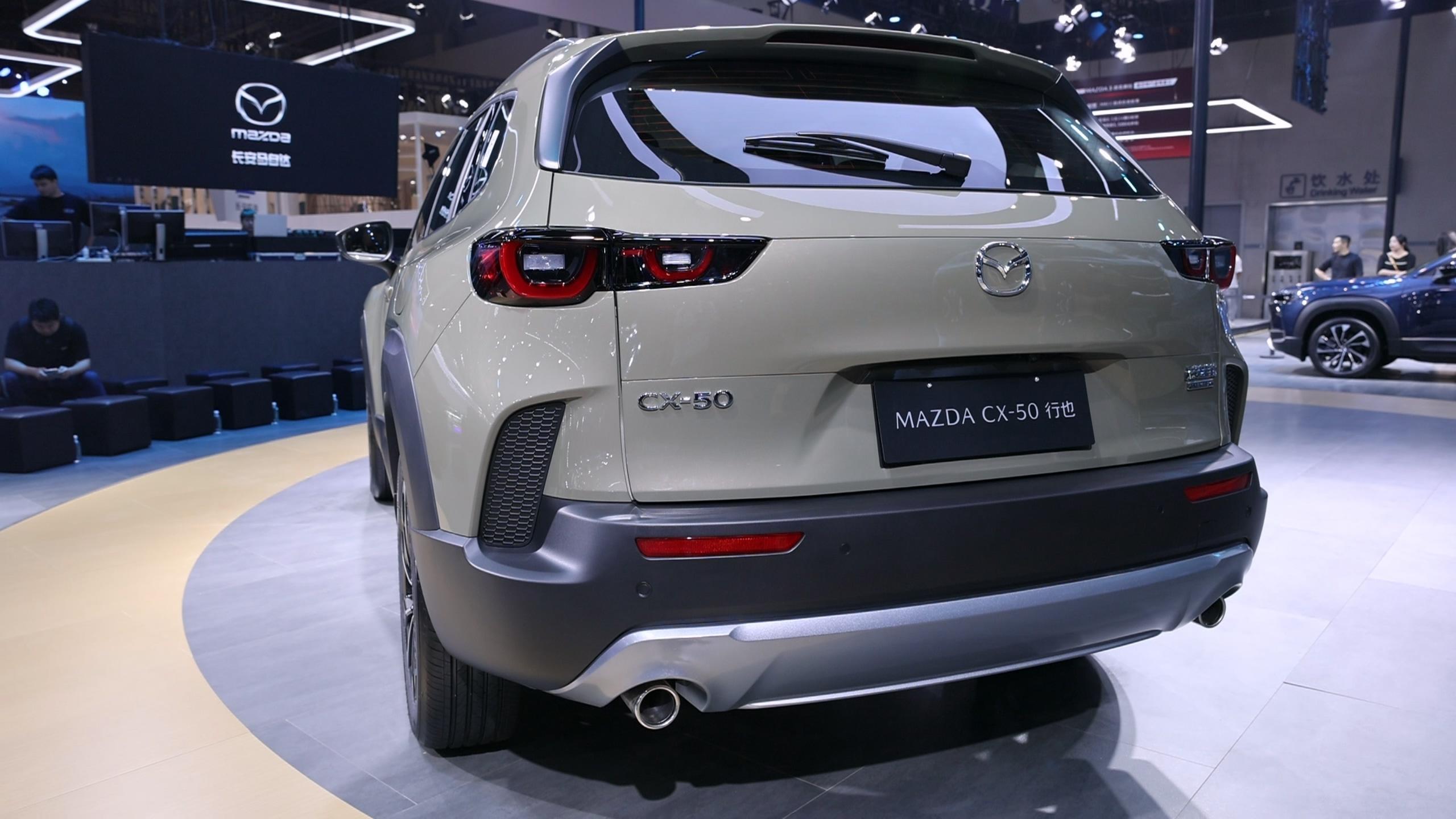 山系生活宽体suvmazdacx50行也山城起航重庆车展